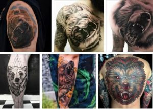 Bear Tattoo & Polar Bear Tattoo Model *2021 New  