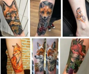 Fox Tattoo & Geometric Fox Tattoo Designs  