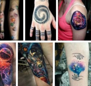 Galaxy Tattoo Designs and Ideas  