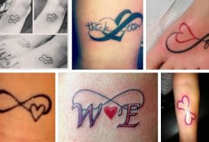 Infinity Symbol Tattoo & Infinity Heart Tattoo Designs  