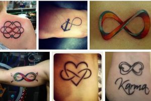 Infinity Symbol Tattoo & Infinity Heart Tattoo Designs  