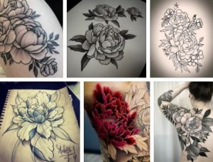 Peony Flower Tattoo & Peony Tattoo Ideas  