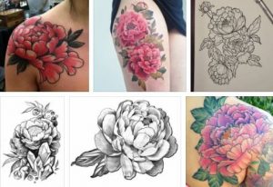 Peony Flower Tattoo & Peony Tattoo Ideas  