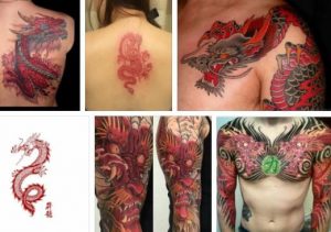Red Dragon Tattoo & Dragon Ball Tattoo  