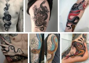 Snake Tattoo & Snake Sleeve Tattoo Designs *2020 Best  