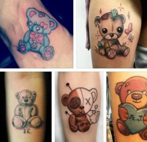 Teddy Bear Tattoo & Bear Tattoo Design Ideas  