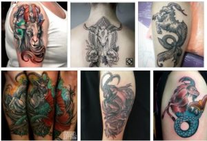 Capricorn Tattoo & Capricorn Constellation Tattoo Designs *2020 New Best  