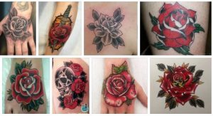 Traditional Rose Tattoo & Neo Traditional Rose Tattoo For Men and Women  