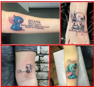 Ohana Tattoo & Ohana Stitch Tattoo *2020 New Best  