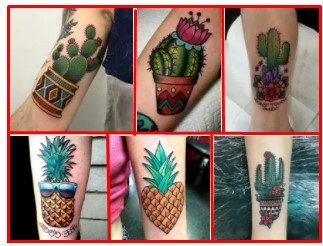 Cactus Tattoo & Cactus Flower Tattoo Ideas *2020 New  