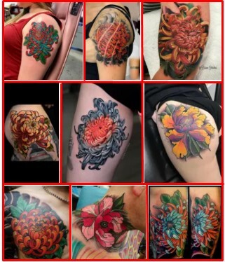 Chrysanthemum Tattoo & Chrysanthemum Flower Tattoo *2020 New Best  