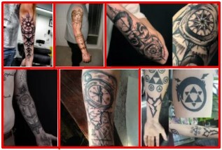 Fullmetal Alchemist Tattoo & Fullmetal Alchemist Scar Tattoo *2020 New  