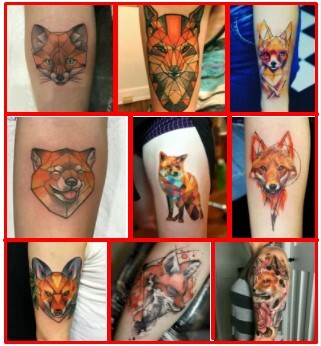 Geometric Fox Tattoo Ideas and Designs *2020 Best of  