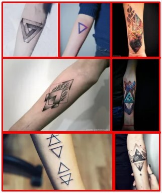 Triangle Tattoo & Three Triangle Tattoo *2020 New Best  