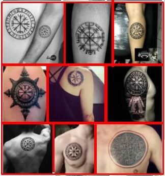 Vegvisir Tattoo & Vegvisir Compass Tattoo *2021 New Ideas  