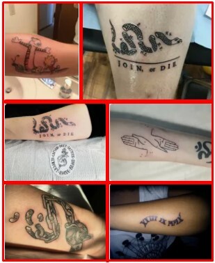 Join Or Die Tattoo & Craig Ferguson Tattoo  